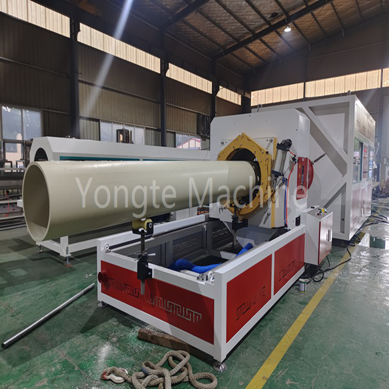 Mașinile din plastic Yongte depășește blocajele de producție în țevi din PVC cu diametrul de 600 mm