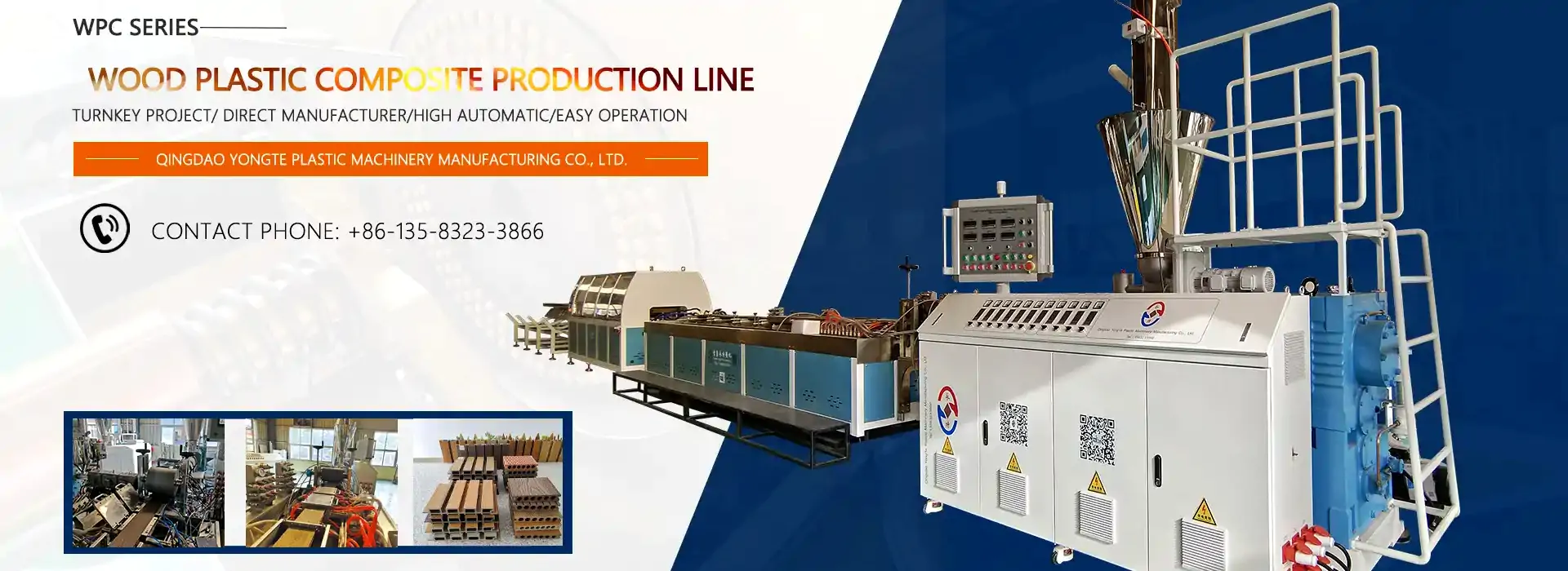 Producator de masini din lemn plastic