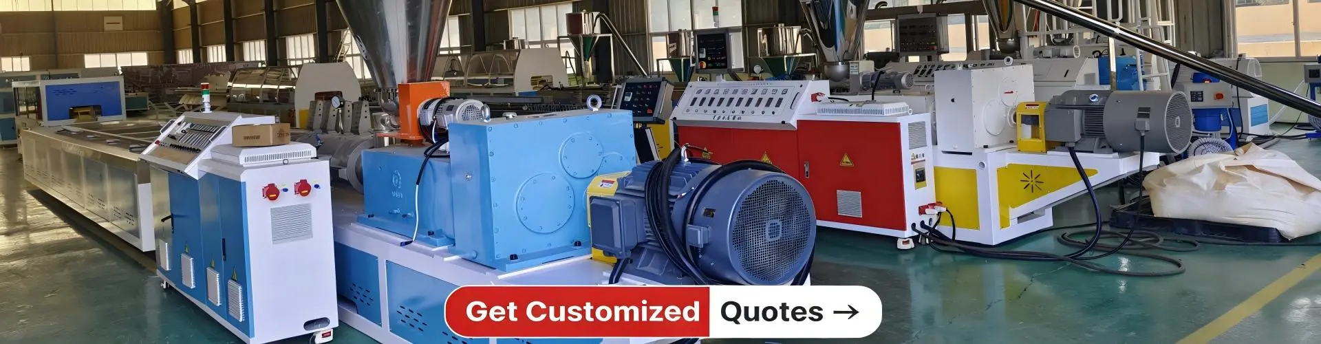 Mașină de extrudare pentru lemn plastic WPC