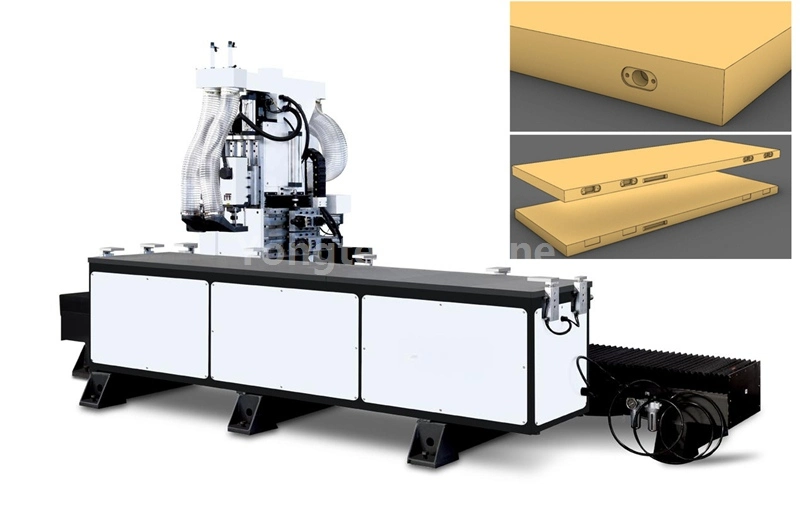 Mașină de forat găuri de blocare a ușii automată WPC