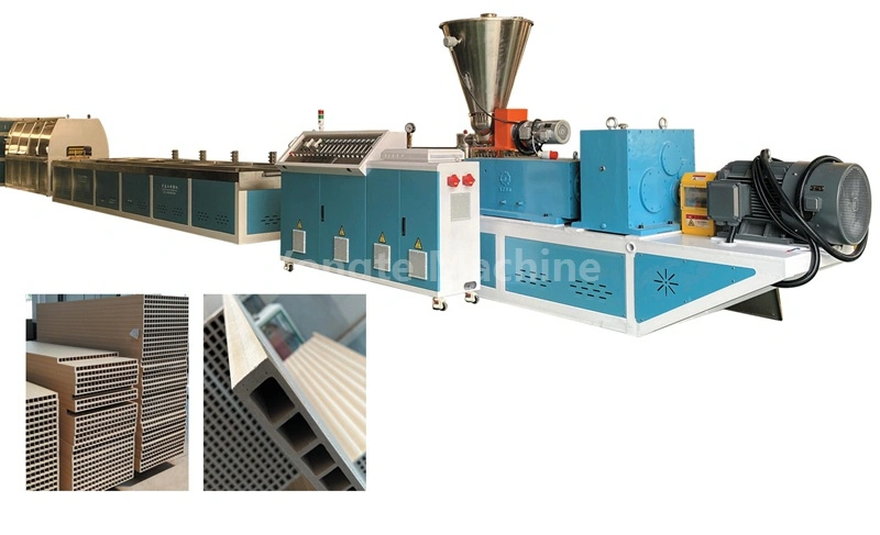 wpc door panel extrusion line