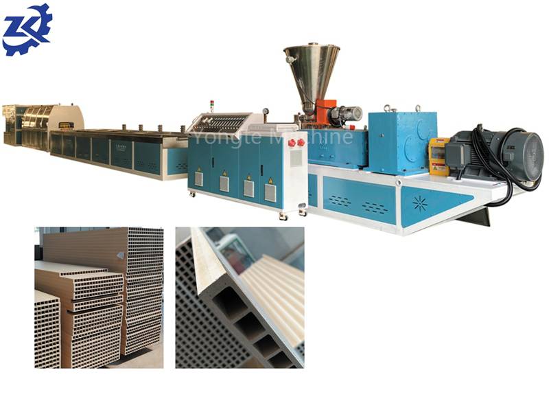 Fabrica de mașini de extrudare a bordului ușii WPC din PVC