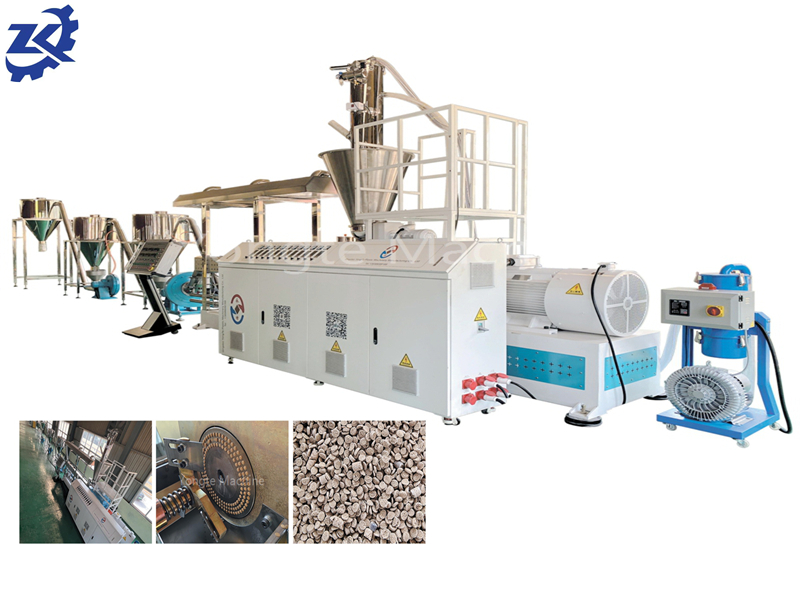 Mașina de granulație WPC Yongte instalată cu succes la fabrica de clienți indieni.