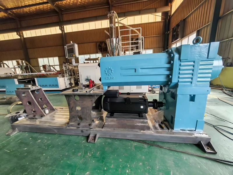 Instalare extruder SJSZ80/156 WPC