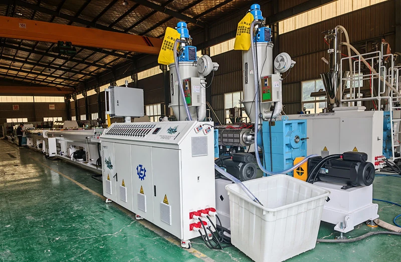 Linie de coextrudare a conductelor PPR de 75-160 mm Proiect de succes în Algeria