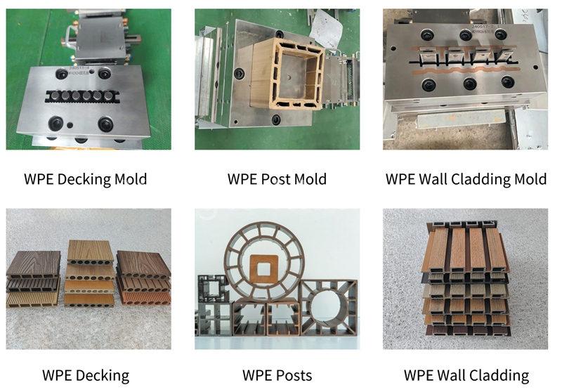 Yongte WPC Fence Pole Making machine