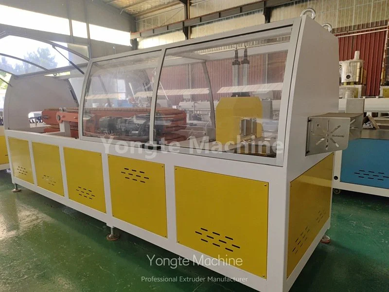 auto WPC door frame tractor and cutter equipment