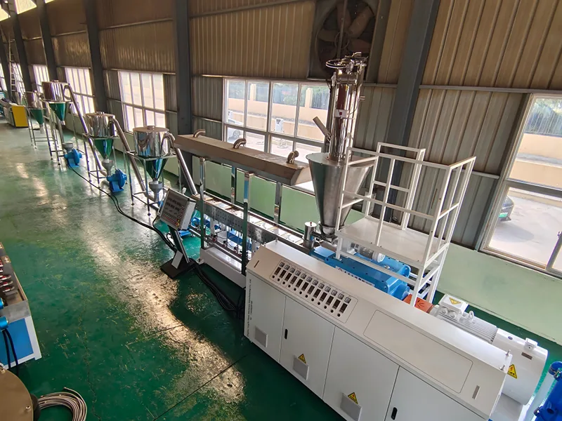 plastic and clothes fiber composite granulator