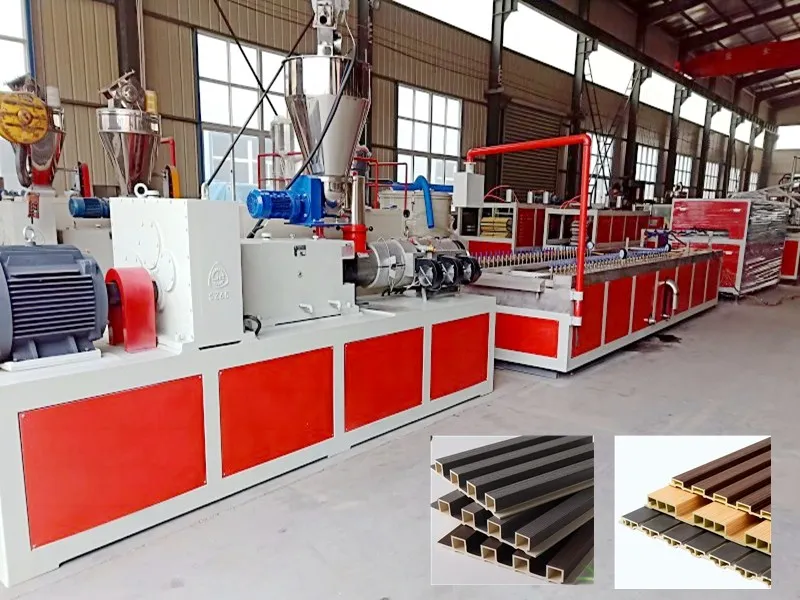 Mașină de fabricare a panoului de perete WPC din PVC