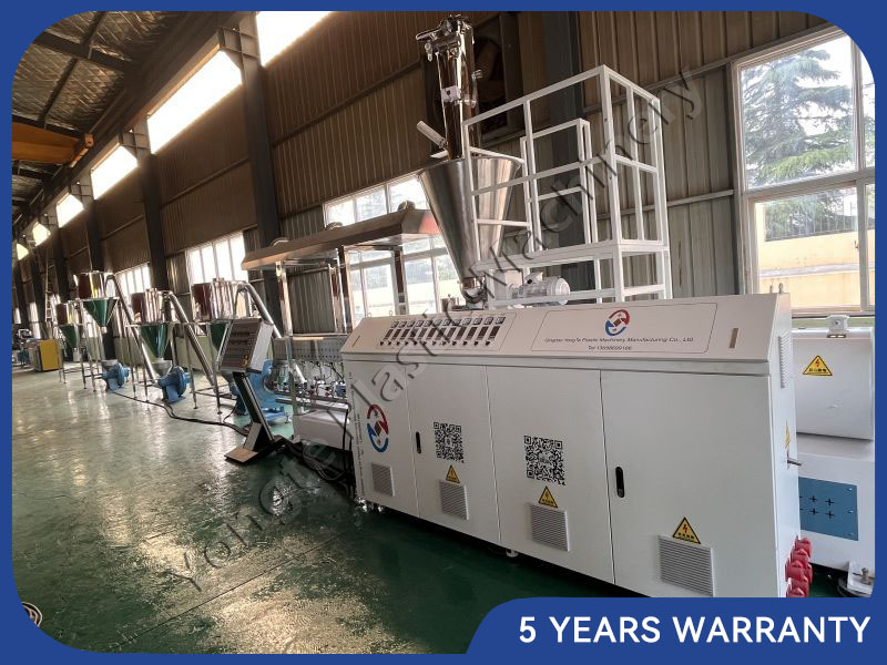 Mașină de fabricare a WPC compozit din plastic din lemn